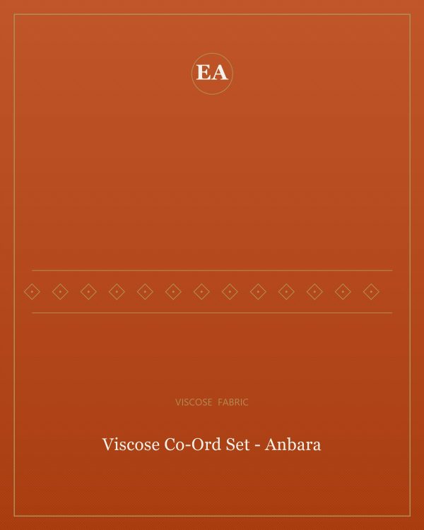 Viscose Co-Ord Set - Anbara