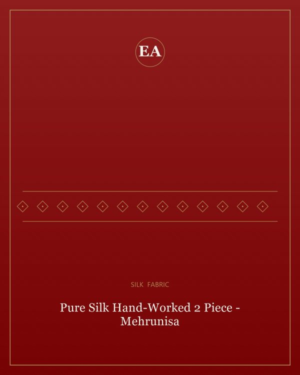 Pure Silk Hand-Worked 2 Piece - Mehrunisa